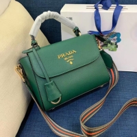 Trendy Design Prada Calf skin tote 1BD071 1BD209 green