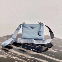 Low Price Prada Nylon Re-Edition 2000 Shoulder Bag 1BH046 light blue