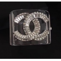 Discount Chanel Resin Crystal CC Cuff Bracelet CC8001 2019