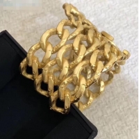 New Design Chanel Metal Pearl Cuff Bracelet AB3185 2019