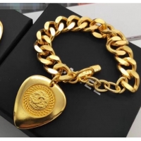 Classic Grade Chanel Brass Heart Bracelet CC6134 2020