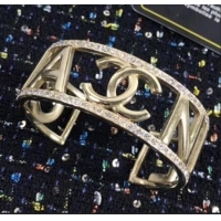 Low Price Chanel Logo Metal Cuff Bracelet CC0704 2020