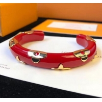 Inexpensive Louis Vuitton Daily Monogram Bracelet LV1662 Red 2019