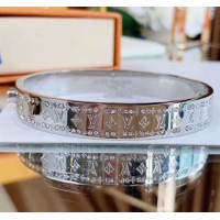 Lowest Cost Louis Vuitton Monogram Bracelet LV0514 Silver 2019