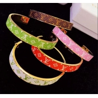 Discount Louis Vuitton Monogram Bracelet 5 Colors LV1222 2019