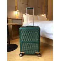 Trendy Design Goyard Original Trolley Travel Luggage In 20 inch G44009 Green