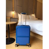 Trendy Design Goyard Original Trolley Travel Luggage In 20 inch G44009 Light Blue