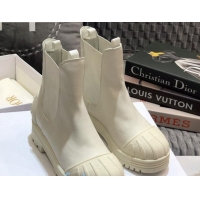 Good Quality Dior Iron Calfskin Short Boots 91046 White 2020