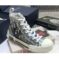 Best Price Dior x Alex Foxto B23 High-top Sneakers in Multicolor Oblique Canvas 92605