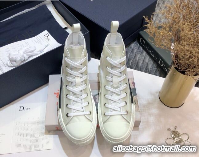 Best Product Dior x Danile Arsham B23 High-top Sneakers in White Canvas 92608