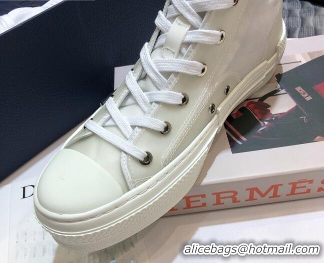 Best Product Dior x Danile Arsham B23 High-top Sneakers in White Canvas 92608