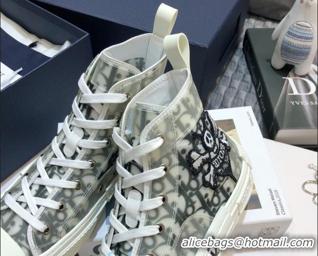 Popular Style Dior x Shawn B23 High-top Sneakers in Oblique Canvas with Bee Embroidery 92609