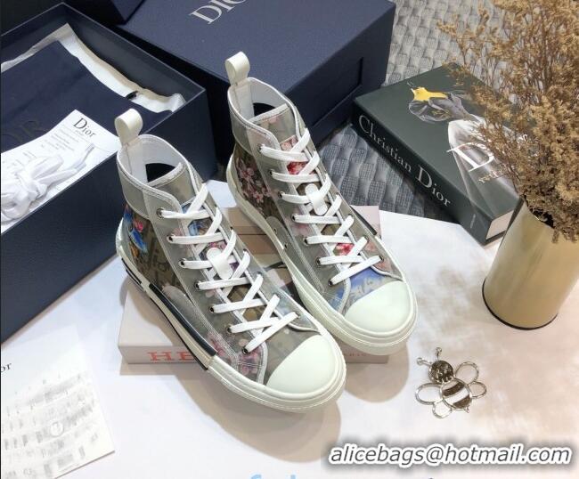 Shop Duplicate Dior x Sorayama B23 High-top Sneakers 92626