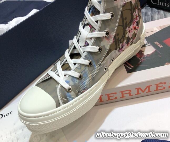 Shop Duplicate Dior x Sorayama B23 High-top Sneakers 92626