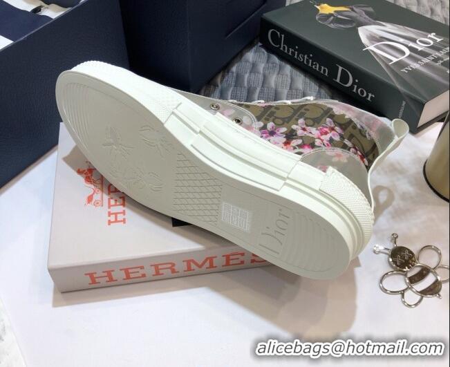 Shop Duplicate Dior x Sorayama B23 High-top Sneakers 92626