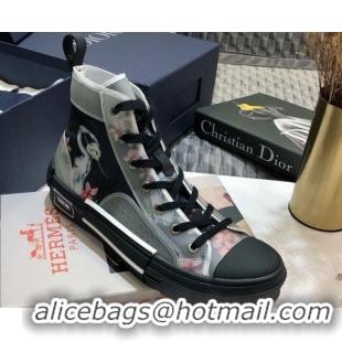 Luxury Discount Dior x Sorayama B23 High-top Sneakers 92629