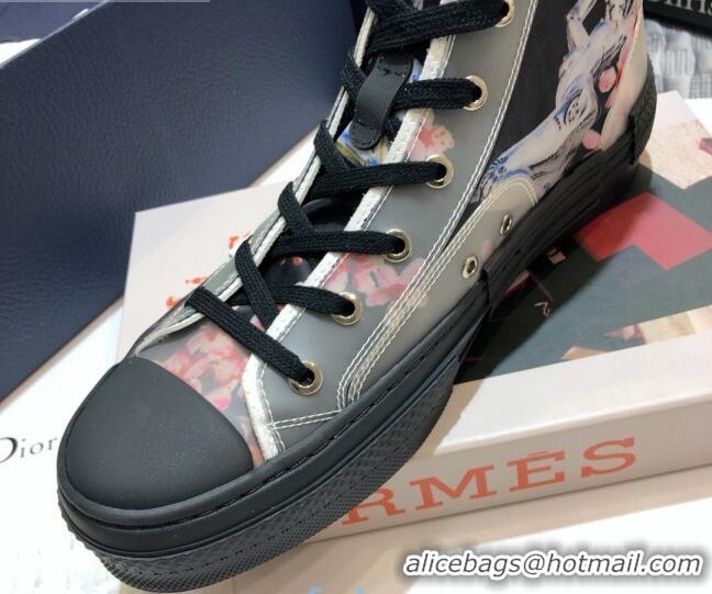 Luxury Discount Dior x Sorayama B23 High-top Sneakers 92629