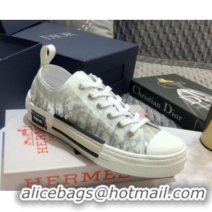 Luxury Hot Dior B23 Low-top Sneakers in Oblique Canvas 92640