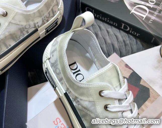 Luxury Hot Dior B23 Low-top Sneakers in Oblique Canvas 92640