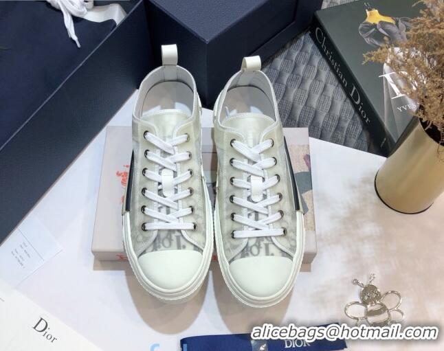 Luxury Hot Dior B23 Low-top Sneakers in Oblique Canvas 92640