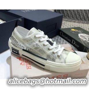 Sumptuous Dior x Daniel Arsham B23 Low-top Sneakers in Print Canvas 92642