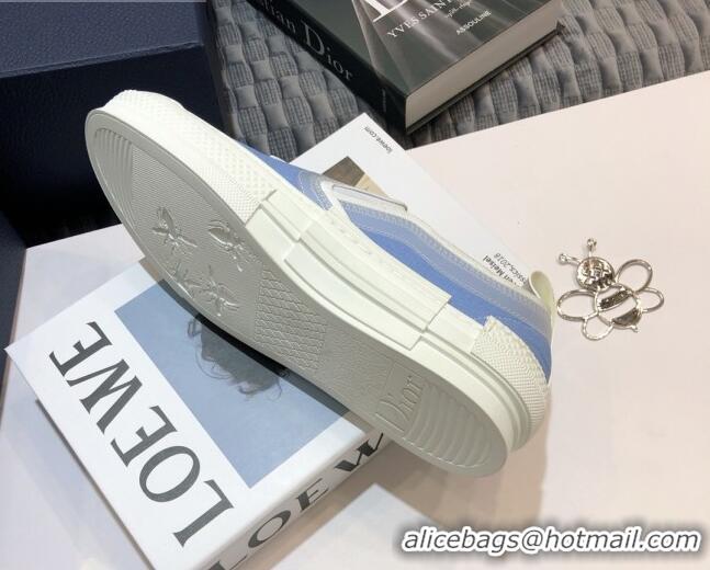 Best Price Dior x Shawn B23 Slip-on Sneakers in Blue Canvas 92645