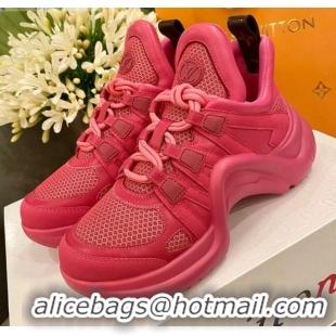 Affordable Price Louis Vuitton Mesh LV Archlight Sneaker 71339 Pink 2020