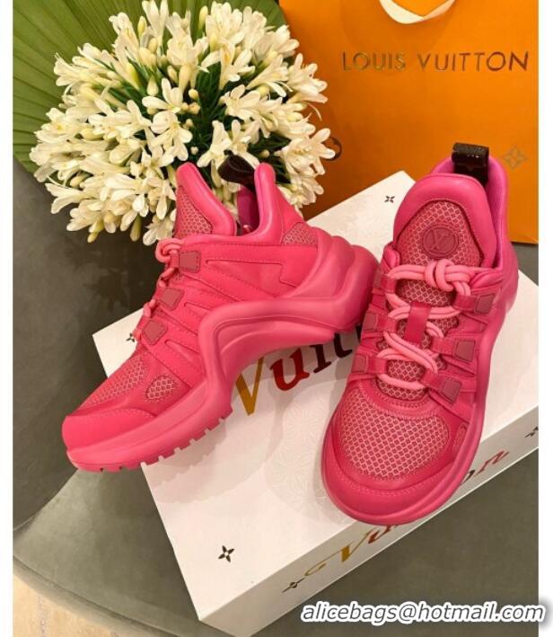 Affordable Price Louis Vuitton Mesh LV Archlight Sneaker 71339 Pink 2020