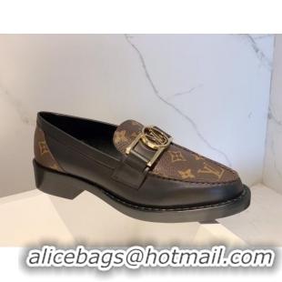 Duplicate Louis Vuitton Academy Flat Loafers Monogram Canvas 72101 2020