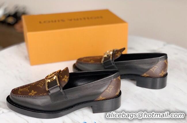 Duplicate Louis Vuitton Academy Flat Loafers Monogram Canvas 72101 2020