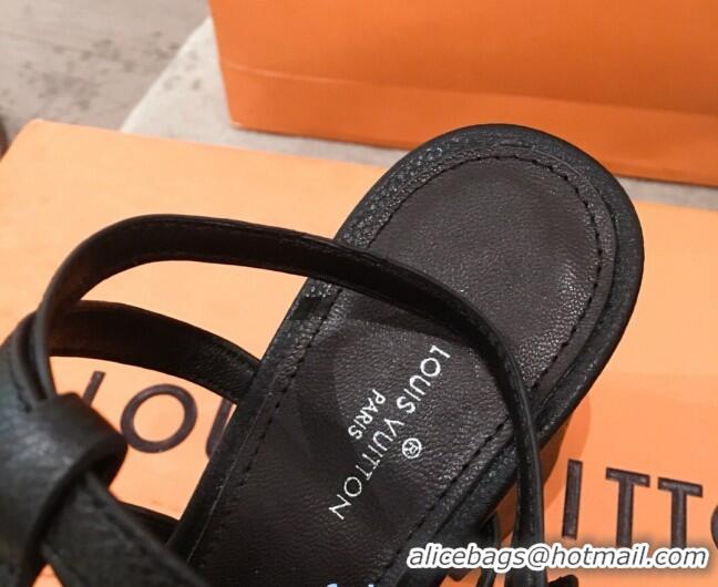 Duplicate Louis Vuitton Roma Sandal 75mm 72103 Black 2020