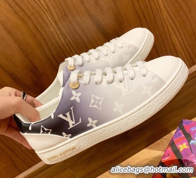 Trendy Design Louis Vuitton Frontrow Fade Out Sneakers 72107 Grey 2020