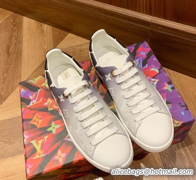 Trendy Design Louis Vuitton Frontrow Fade Out Sneakers 72107 Grey 2020