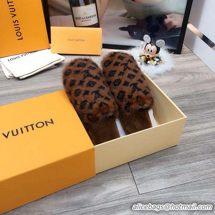 Grade Quality Louis Vuitton Suite Flat Mule 1A4MCG (For Women and Men)