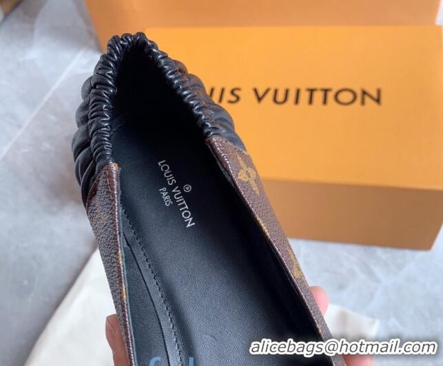 Good Quality Louis VuittonJoy Bow Ballerinas Black Leather 2020