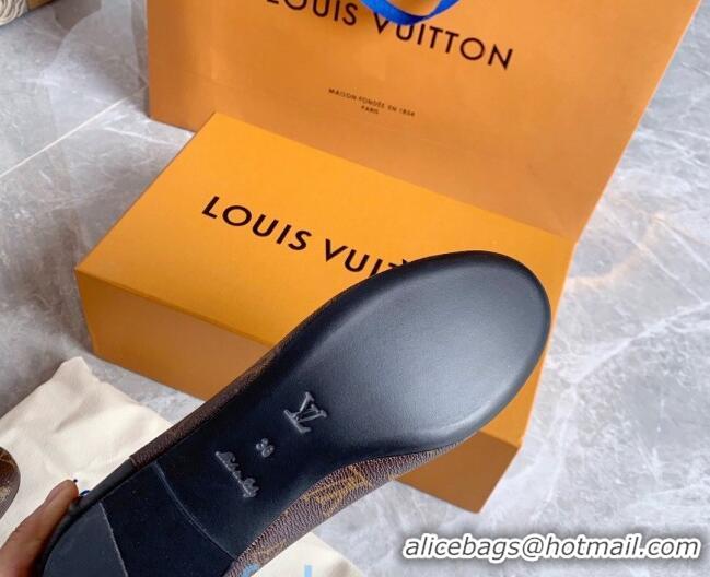 Good Quality Louis VuittonJoy Bow Ballerinas Black Leather 2020