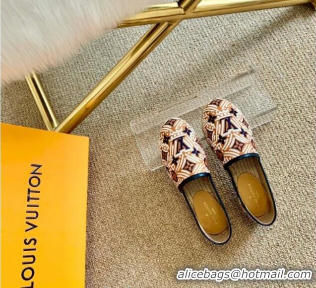 Good Product Louis Vuitton Crafty Monogram Canvas Espadrilles 82817 Brown 2020