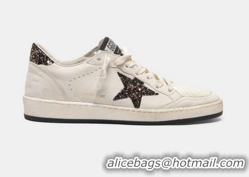 Grade Golden Goose GGDB  Ball Star Sneakers With GGDB Star And Glittery Heel Tab GGBD30