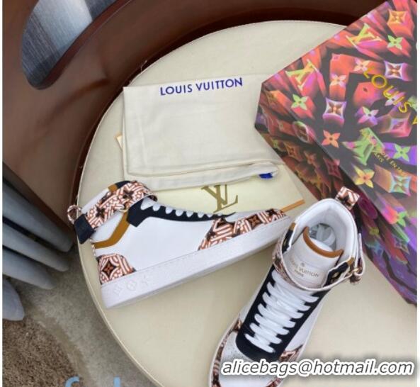 Grade Quality Louis Vuitton LV Crafty Boombox Boot Sneakers Brown 83116