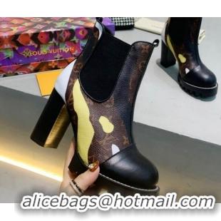 Best Price Louis Vuitton LV x LoL Star Trail Ankle boots 83126 Yellow 2020