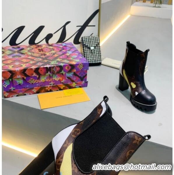 Best Price Louis Vuitton LV x LoL Star Trail Ankle boots 83126 Yellow 2020