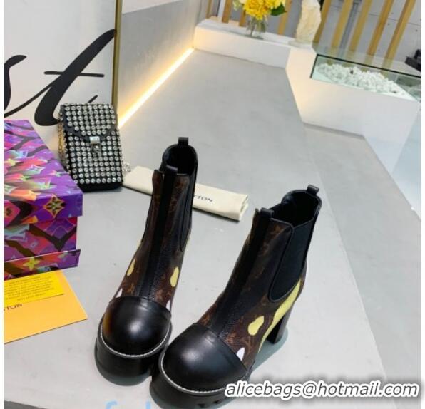 Best Price Louis Vuitton LV x LoL Star Trail Ankle boots 83126 Yellow 2020