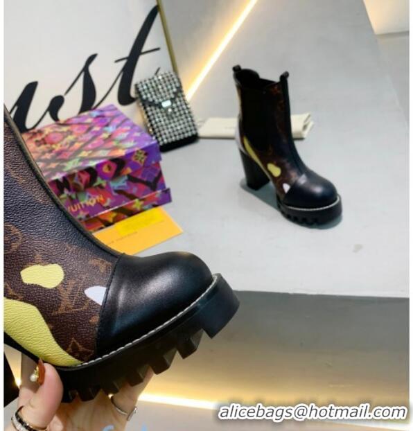 Best Price Louis Vuitton LV x LoL Star Trail Ankle boots 83126 Yellow 2020