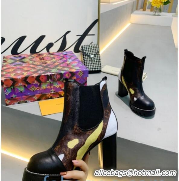 Best Price Louis Vuitton LV x LoL Star Trail Ankle boots 83126 Yellow 2020