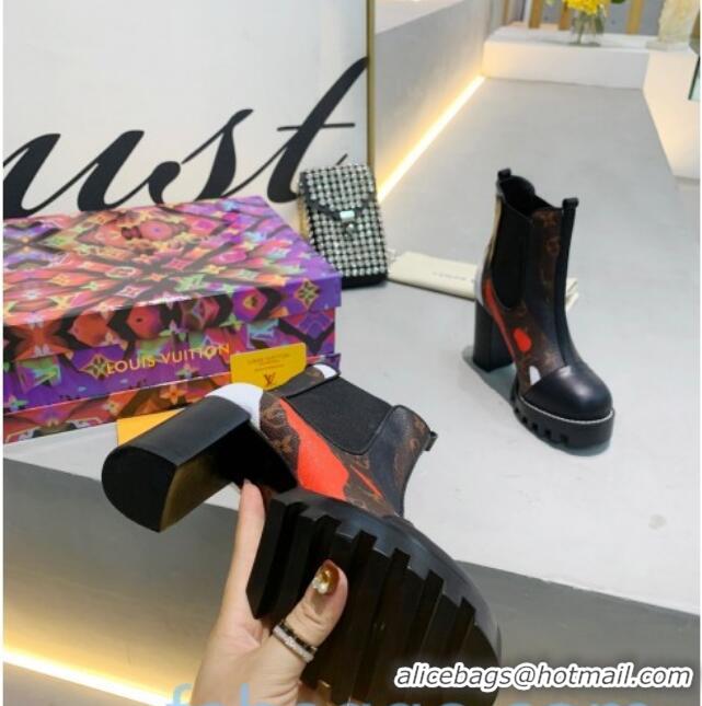 Grade Quality Louis Vuitton LV x LoL Star Trail Ankle boots 83126 Red 2020