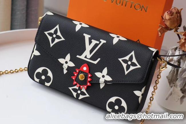 Buy Discount Louis Vuitton LV CRAFTY POCHETTE FELICIE Chain Bag M69515 black