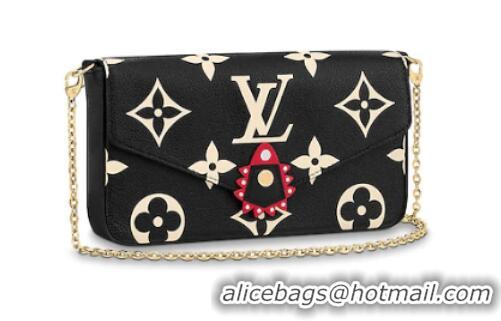 Buy Discount Louis Vuitton LV CRAFTY POCHETTE FELICIE Chain Bag M69515 black