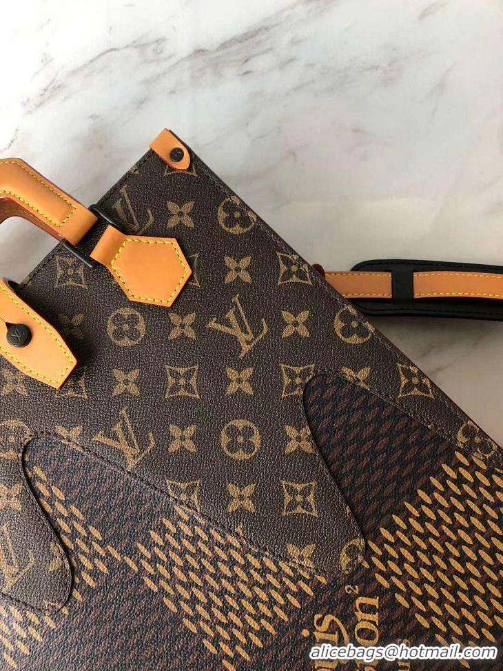 Top Grade Louis Vuitton Monogram Canvas Onthego Original Leather 45340 40355