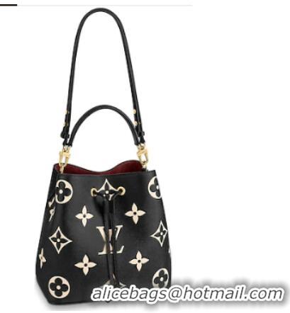 Top Grade Louis Vuitton Original Monogram Empreinte NEONOE M45497 BLACK