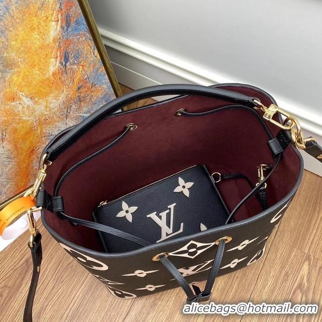 Top Grade Louis Vuitton Original Monogram Empreinte NEONOE M45497 BLACK